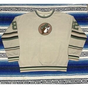 Buc-ees Bucees #82 Long Sleeve Pullover Hockey Sweater Sweatshirt Adult Size 2XL